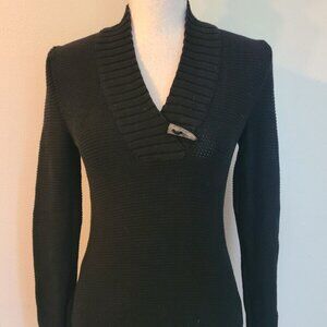 Lauren Ralph Lauren Black 100% Cotton Sweater